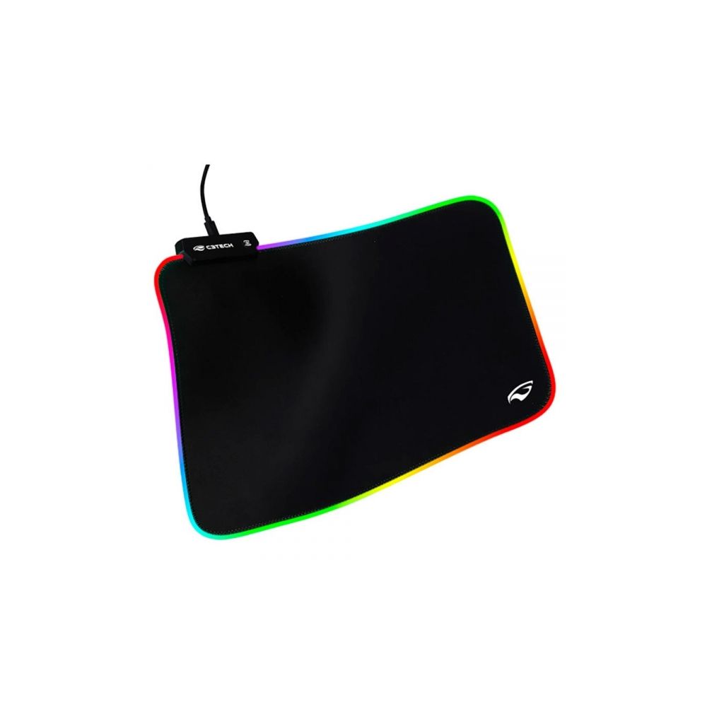 Mouse Pad Gamer MP-G2100BK Grande RGB - C3 Tech