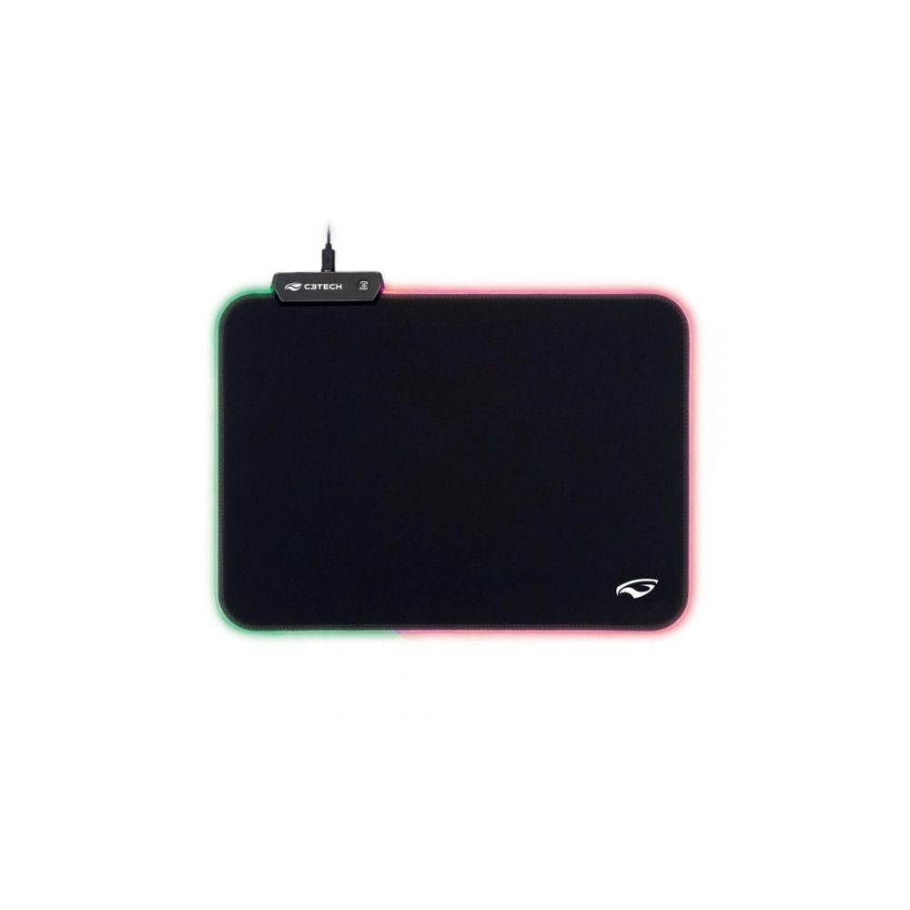 Mouse Pad Gamer MP-G2100BK Grande RGB - C3 Tech