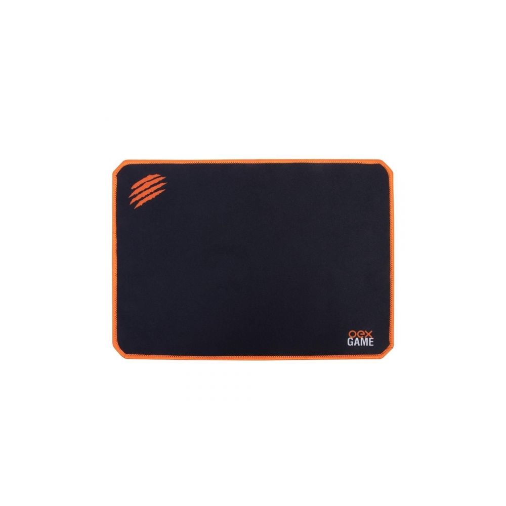 Mouse Pad Gamer Preto e Laranja  MP312 - Oex