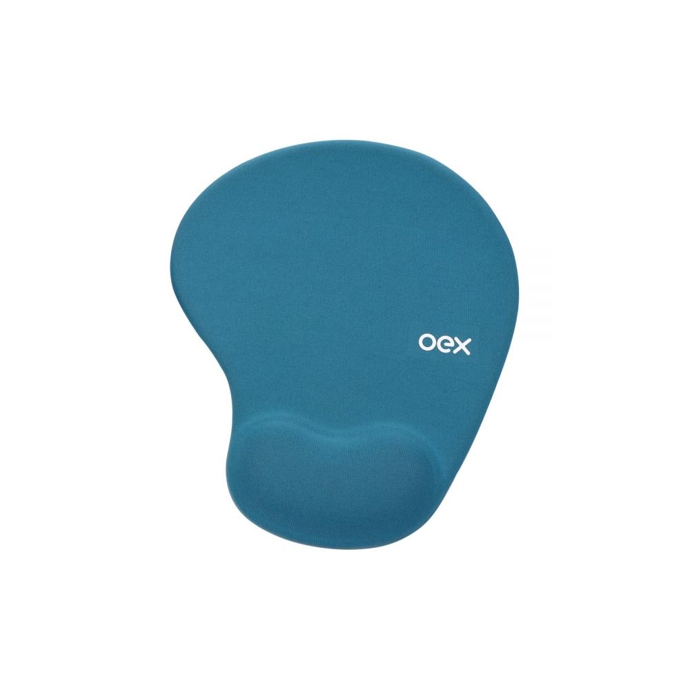 Mousepad MP200 Confort Gel Azul Turquesa - OEX