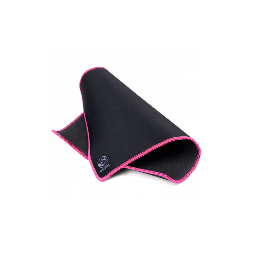 Mouse Pad 360×300mm Preto e Rosa 37596 - Pcyes