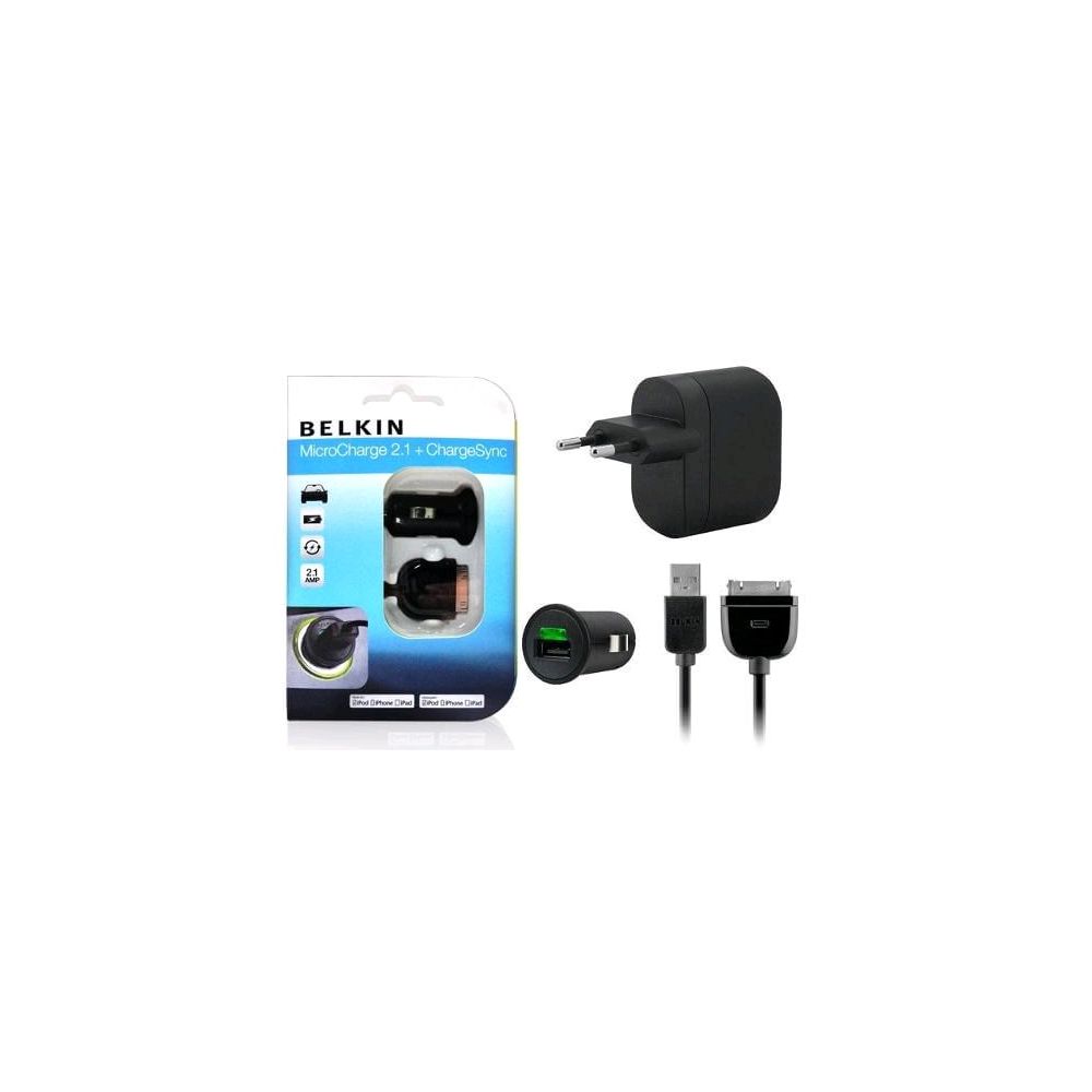 Carregador Mod.F8Z752PB03 2.1AMP Kit Automotivo + Residencial IPOD/IPHONE/IPAD -