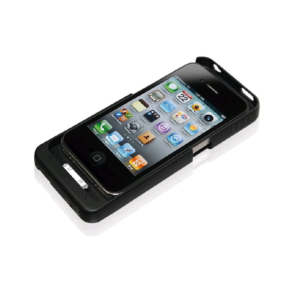 Case com Bateria 2200 Mah Para Iphone 4-Preto - Multilaser