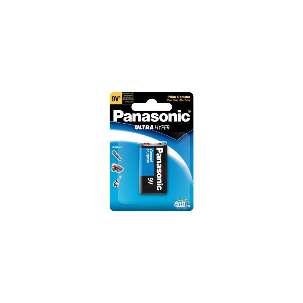 Bateria 9V 6F22UPT/1B PANASONIC