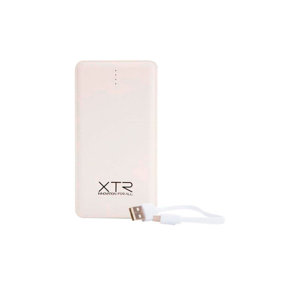 Carregador Portátil 10.000 mAh Branco - Xtrax  