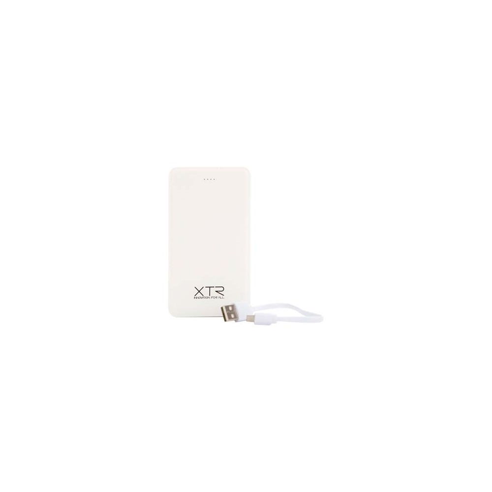 Carregador Portátil XTR 5.000MAH X5 Branco - Xtrax