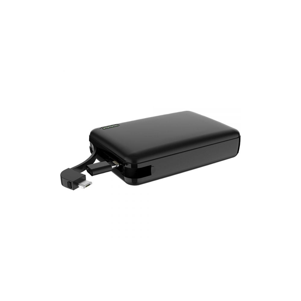 Carregador Portátil Power Bank 10.000mAh Preto - Xtrax