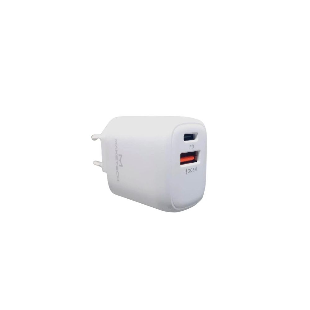 Carregador de Viagem 20W+18W CM-133QP Branco - Maketech