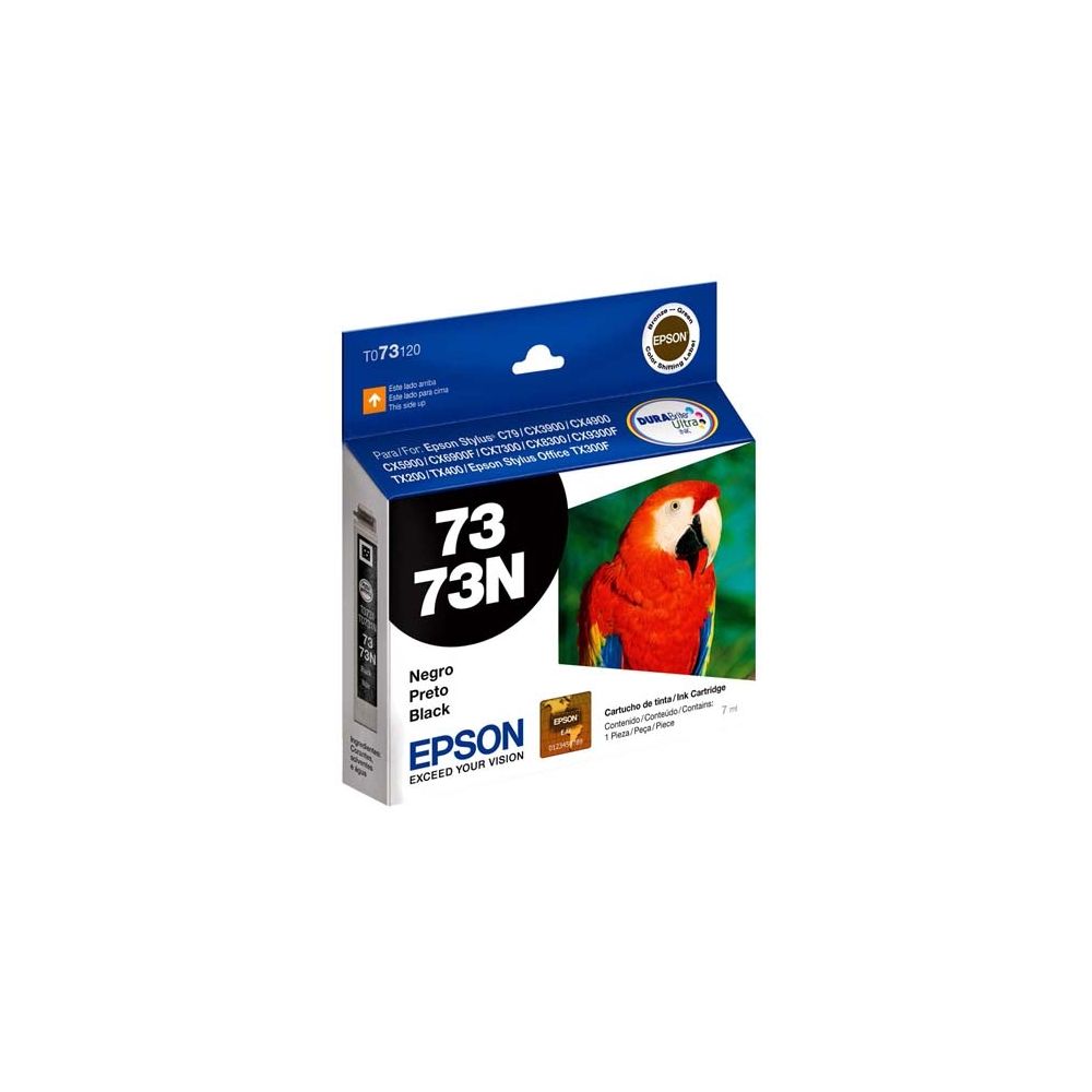 Cartucho de Tinta T073120BR Preto Original 7 ml - Epson