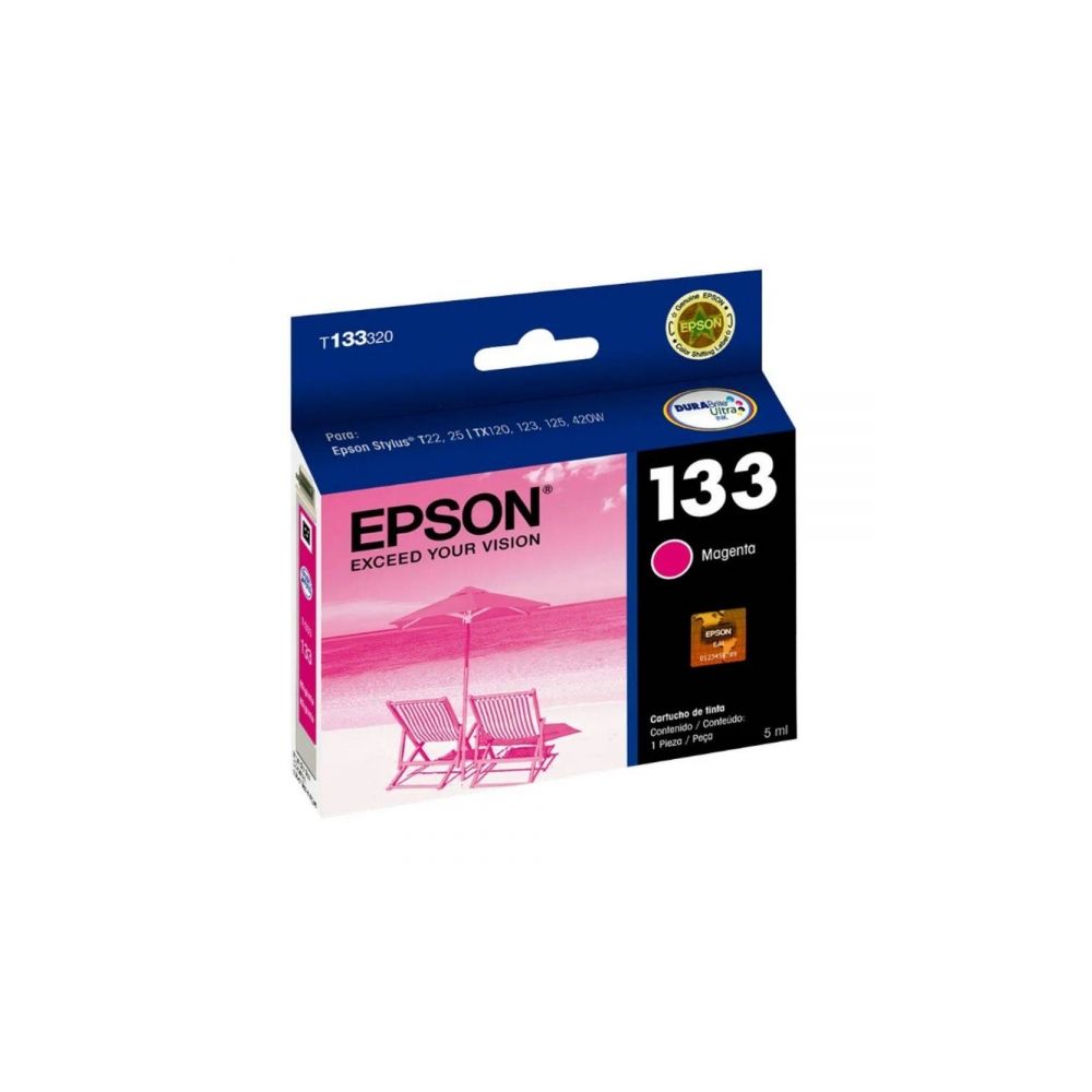 Cartucho de Tinta T133320 5 ml Original Magenta - Epson