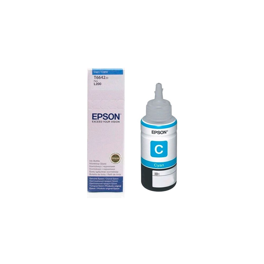 Refil de Tinta Original Ciano 70ml T664220 - Epson 