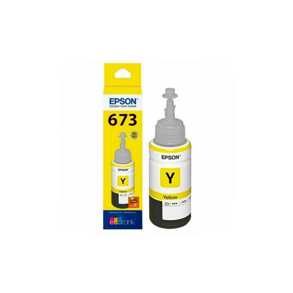 Refil de Tinta 673 Amarelo L800 70ml Original - Epson