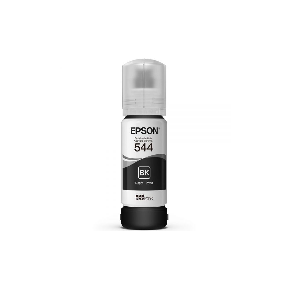 Refil de Tinta T544 Original Preto 65ml T544120 - Epson