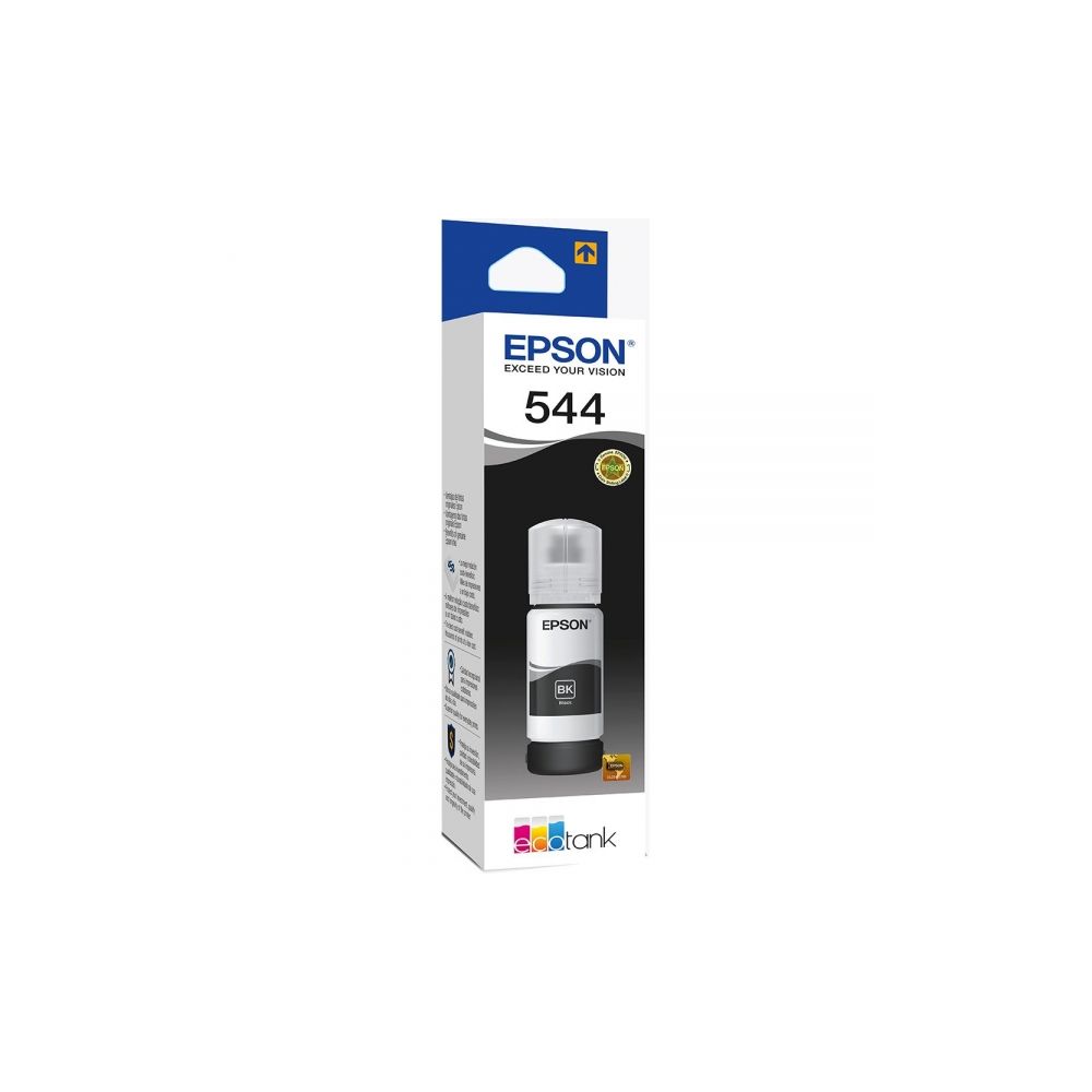 Refil de Tinta T544 Original Preto 65ml T544120 - Epson