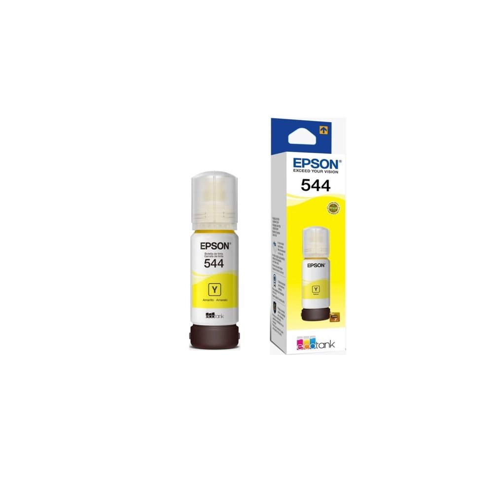 Garrafa de Tinta T544 Amarelo 65ml Original T544420 - Epson