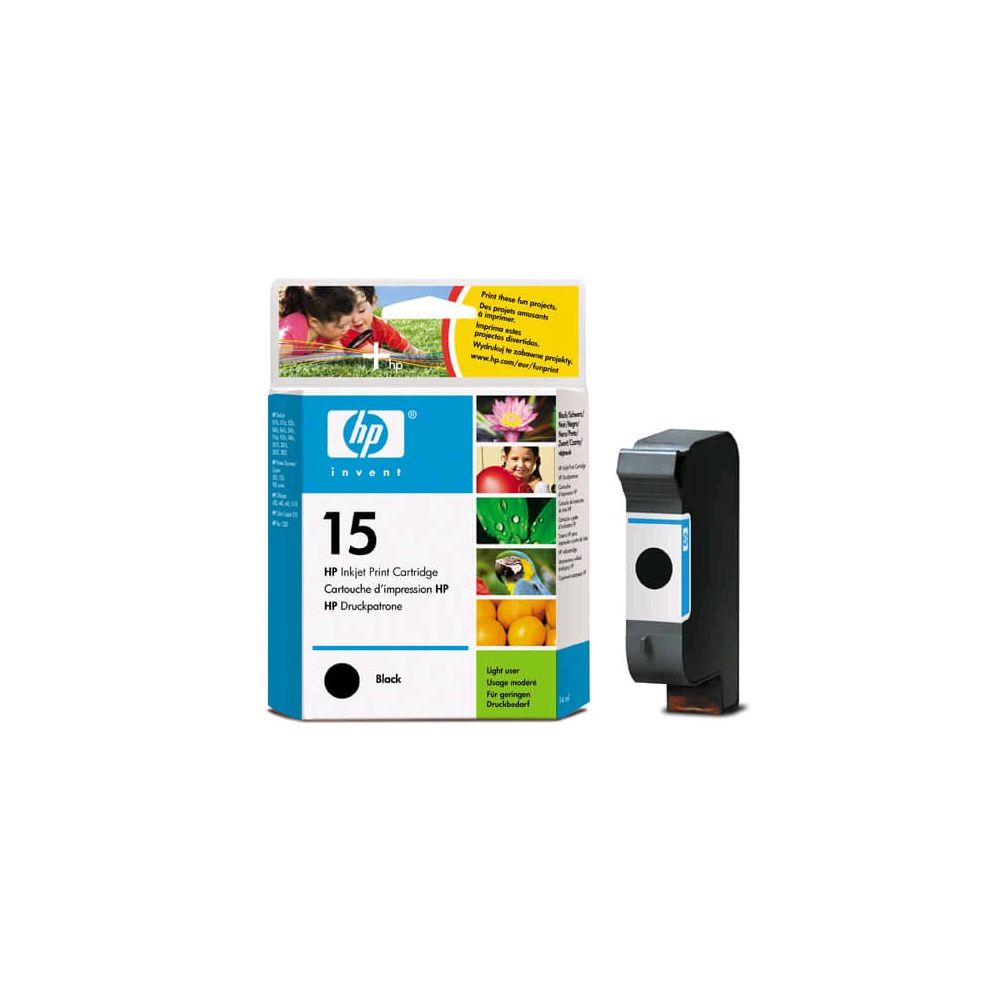 Cartucho C6615N 14ml Original Preto 15 - HP