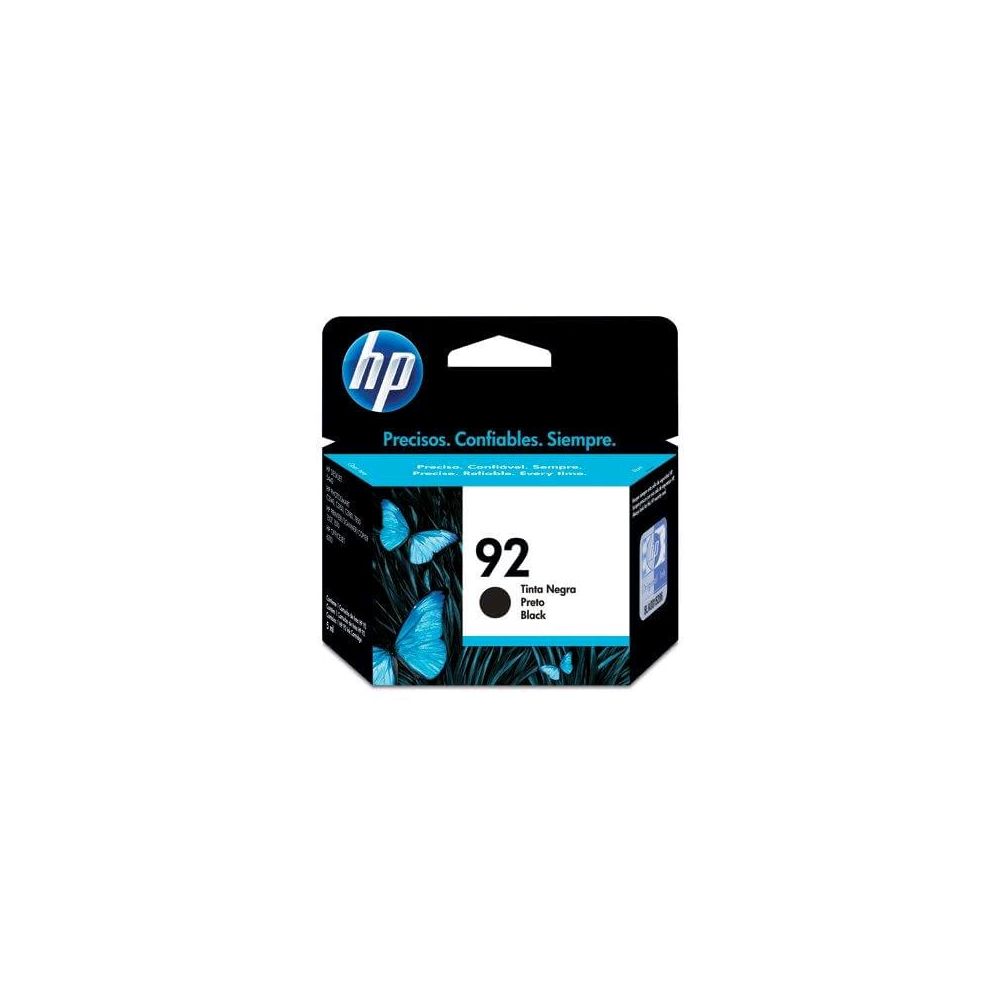 Cartucho C9362WB Original 5ml 92 Preto - HP