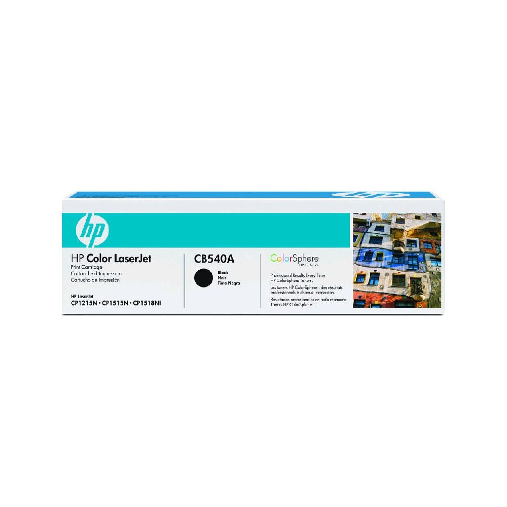 Toner CB540A Original Preto - HP