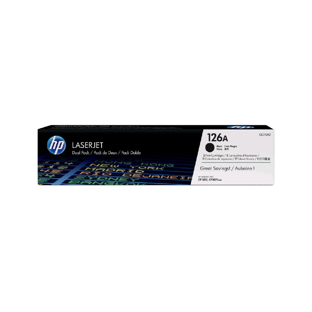 Toner Original para HP Laserjet CE310A Preto 126A - HP