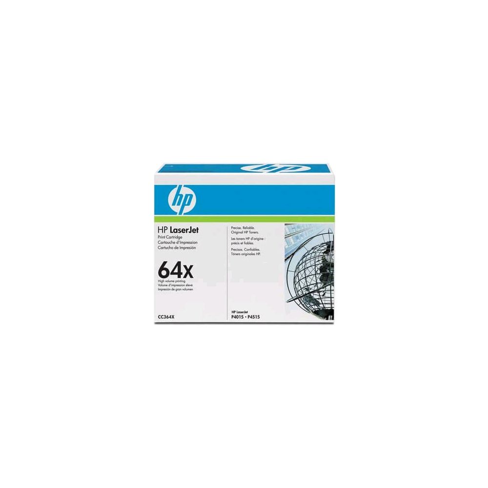 Toner Original CC364X Laserjet Preto - HP