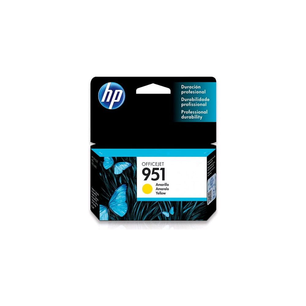 Cartucho de Tinta 951, Amarelo, CN052AL, Original - HP