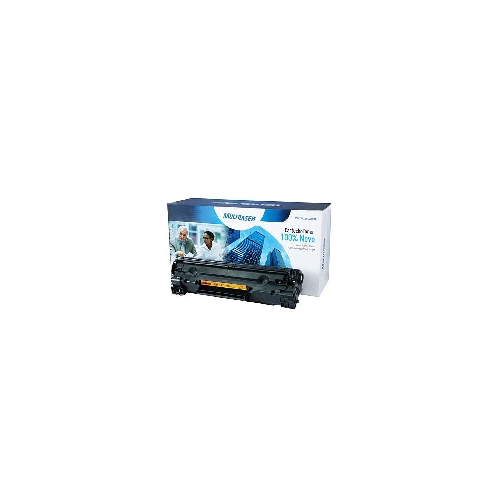 Toner Compatível para HP P2015 Q7553A Preto - Multilaser