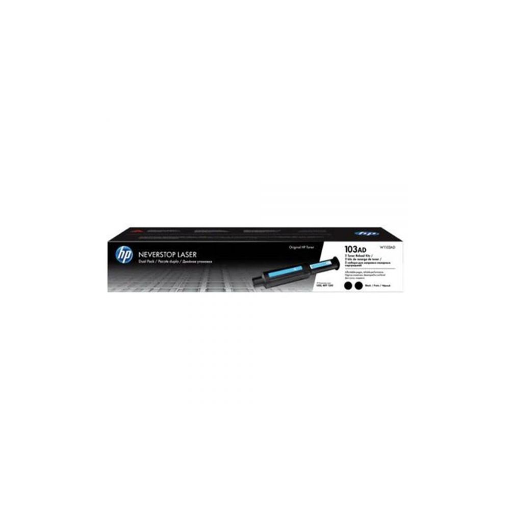 Kit 02 Toner Neverstop Preto W1103AE - HP