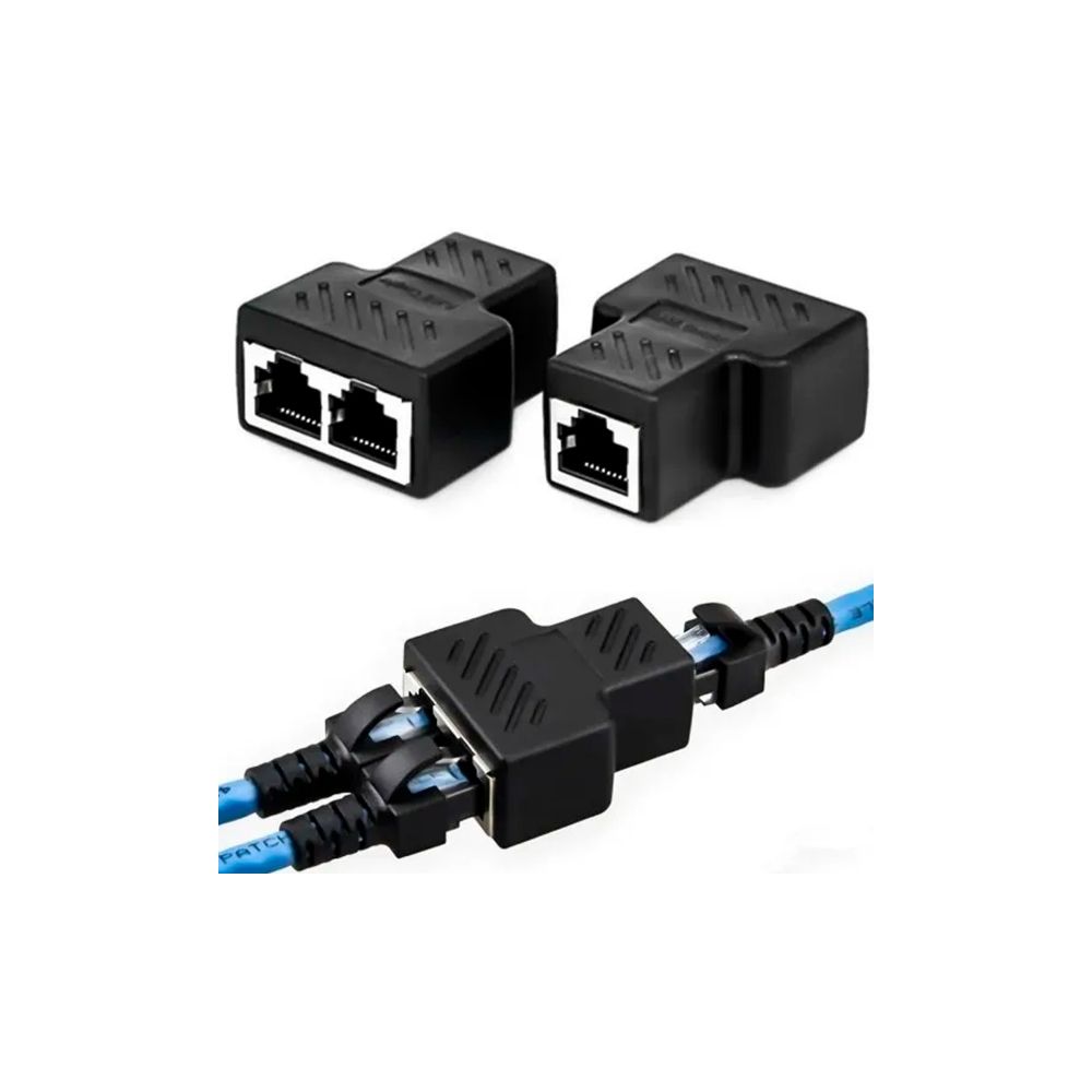 Conector Extensor Duplicador RJ45 CAT 5A/6A – Speedlan