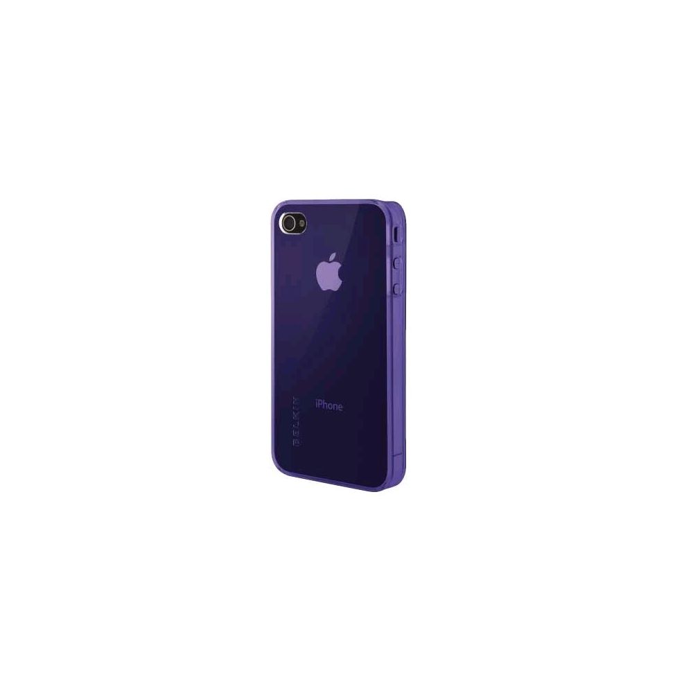 Capa para Iphone 4G F8Z623TT143 Policarbonato Roxo - Belkin