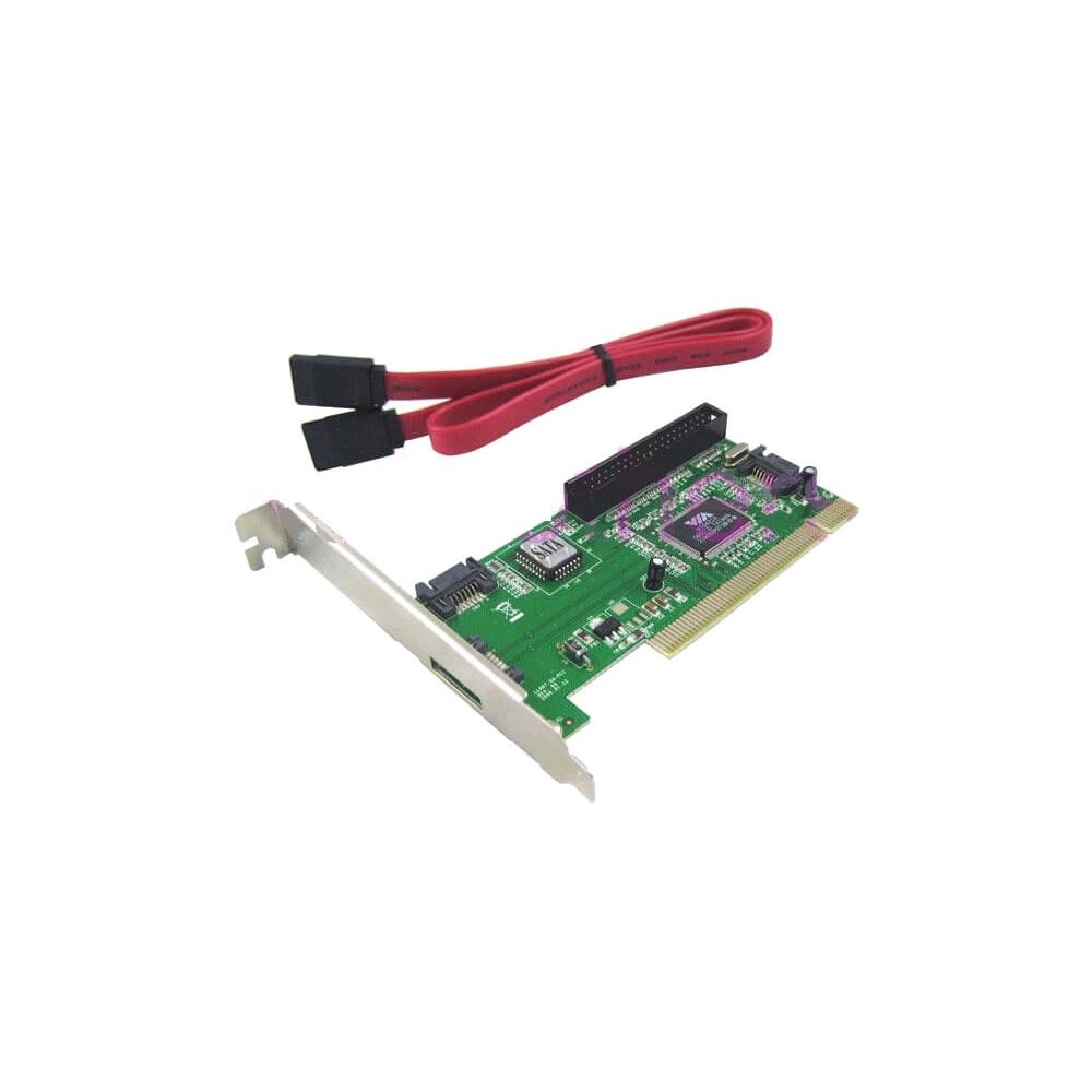 Placa PCI com 02 SATA e 01 IDE