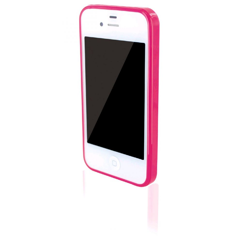 Case para Iphone 4 / 4S Mod.BO310 TPU Rosa - Multilaser