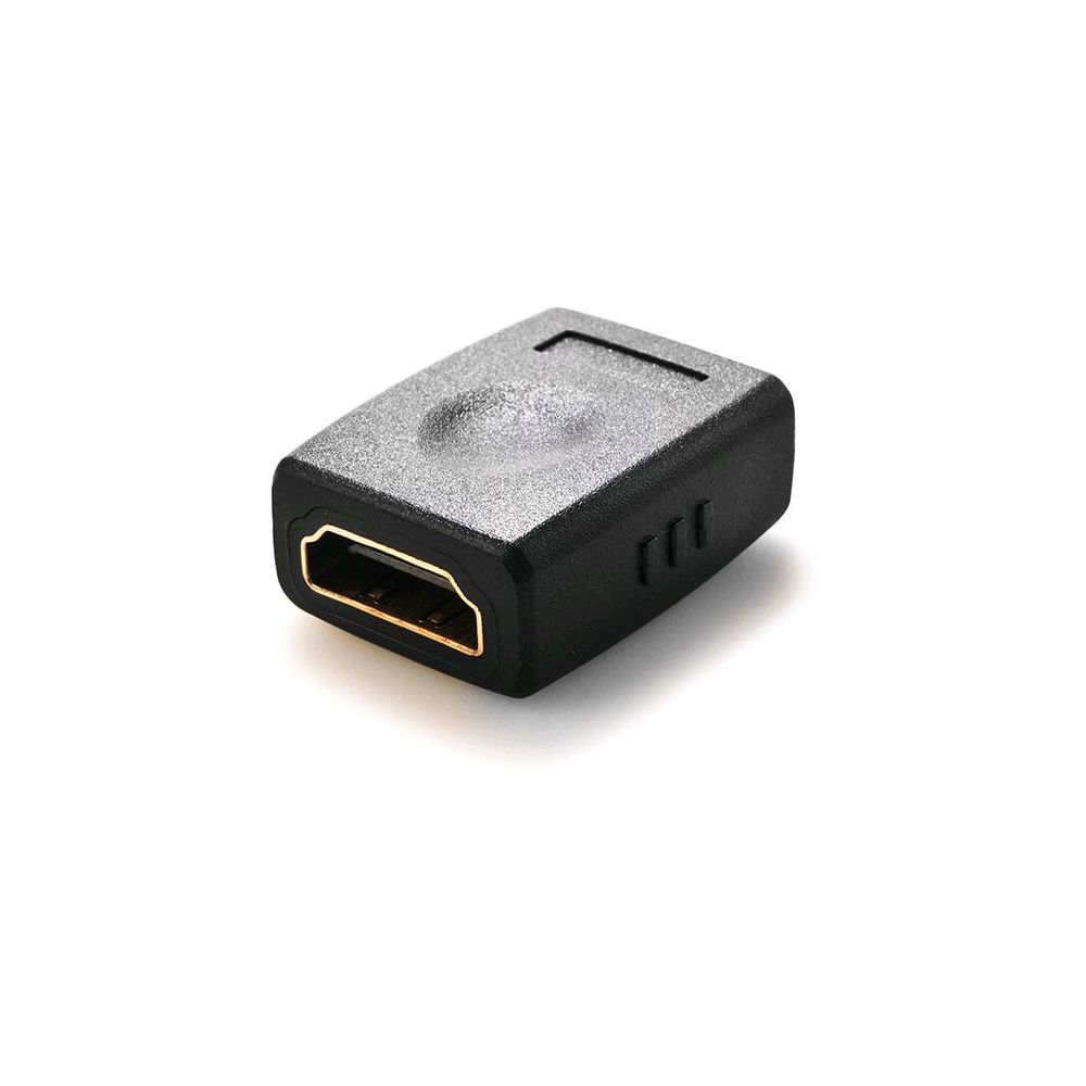 Adaptador HDMI F x HDMI F  Preto - Tblack