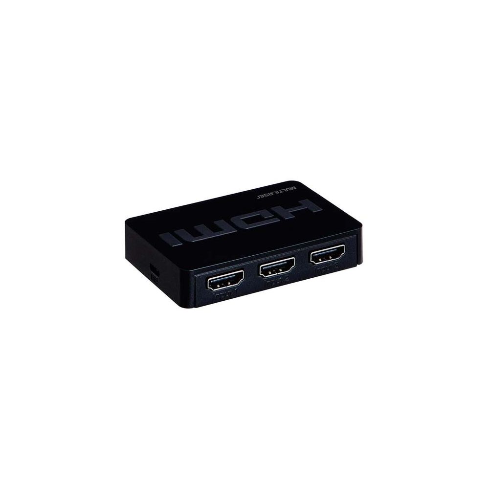 Switch HDMI 3 em 1 com Controle Remoto WI290 - Multilaser