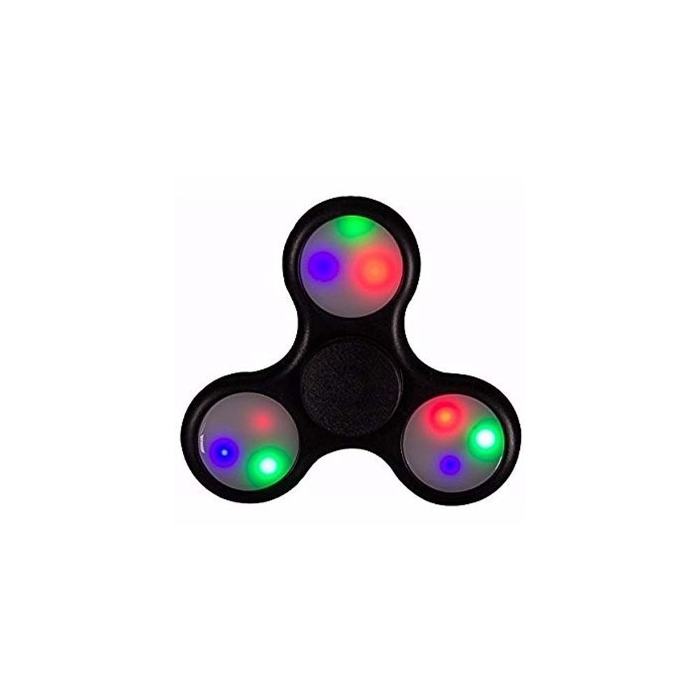 Hand Spinner Finger Anti Stress Ansiedade C/ Luz Led colorida