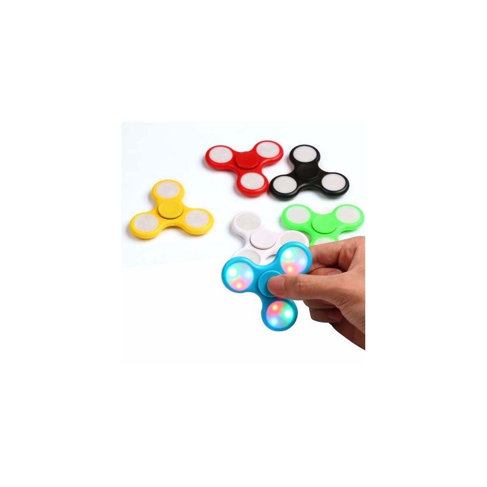 Hand Spinner Finger Anti Stress Ansiedade C/ Luz Led colorida