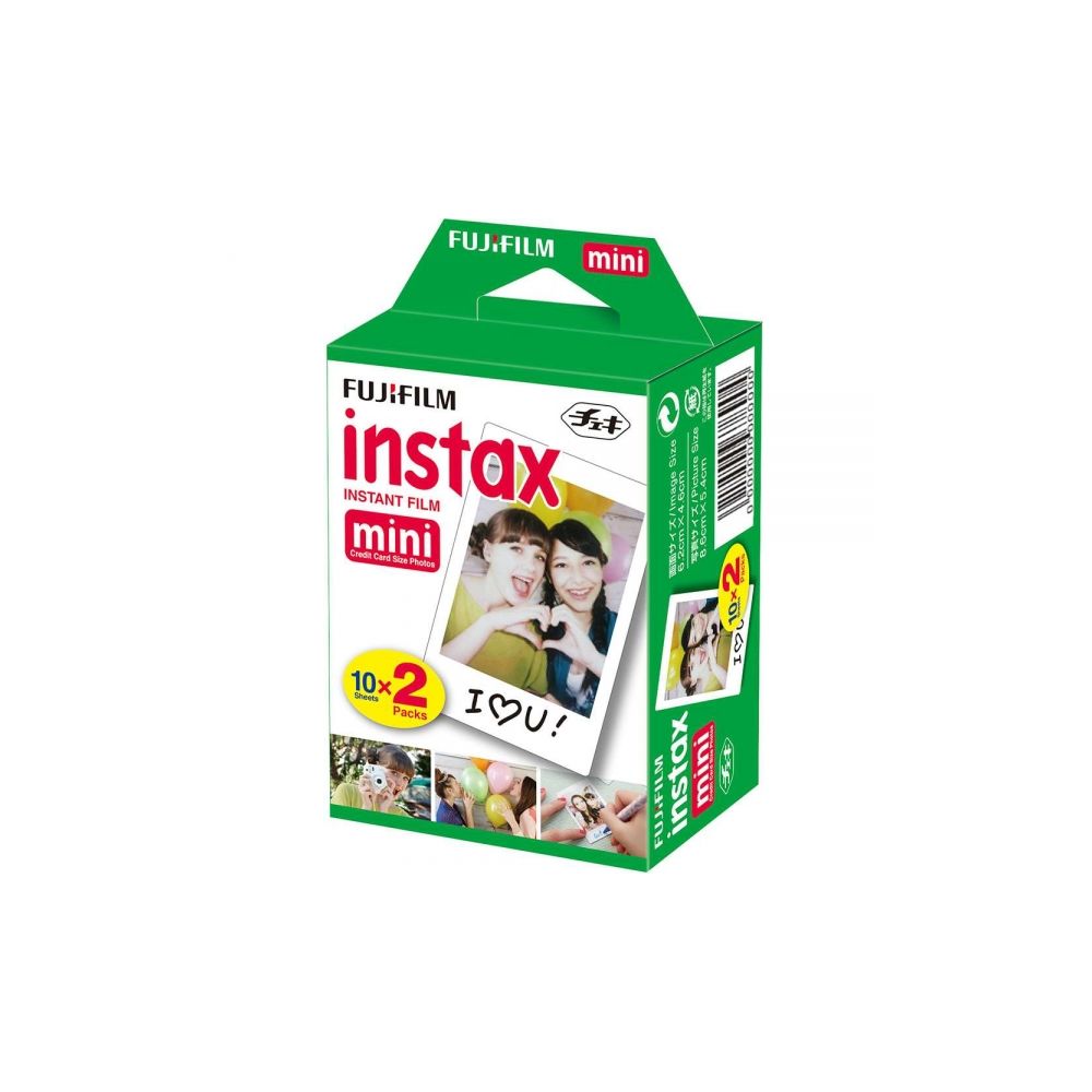 Papel Fotográfico Instax Mini Pack 20 Fotos - Fujifilm