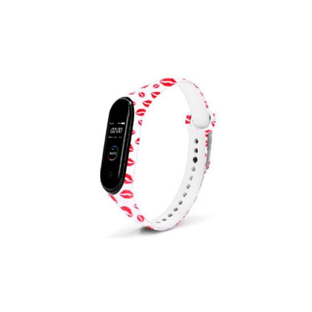 Pulseira para Xioami MI Band 3/4 Plástico Kisses - Kirin 