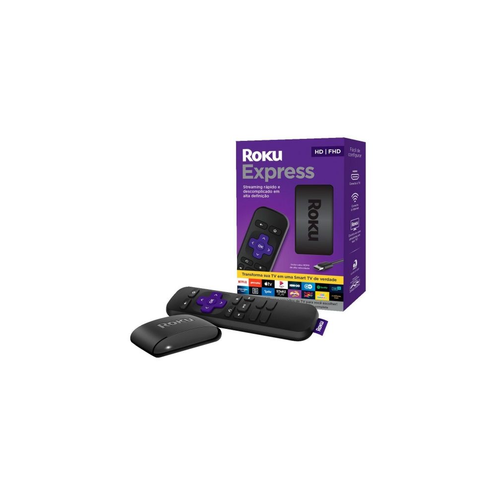 Smart Box Express Streaming Player Full HD 3930BR - Roku 