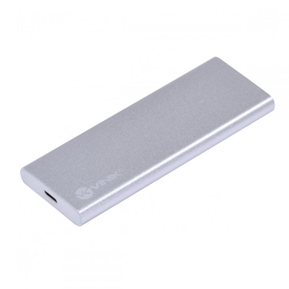 Case SSD M.2 USB-C 3.1 Prata CS25-C31 - Vinik 