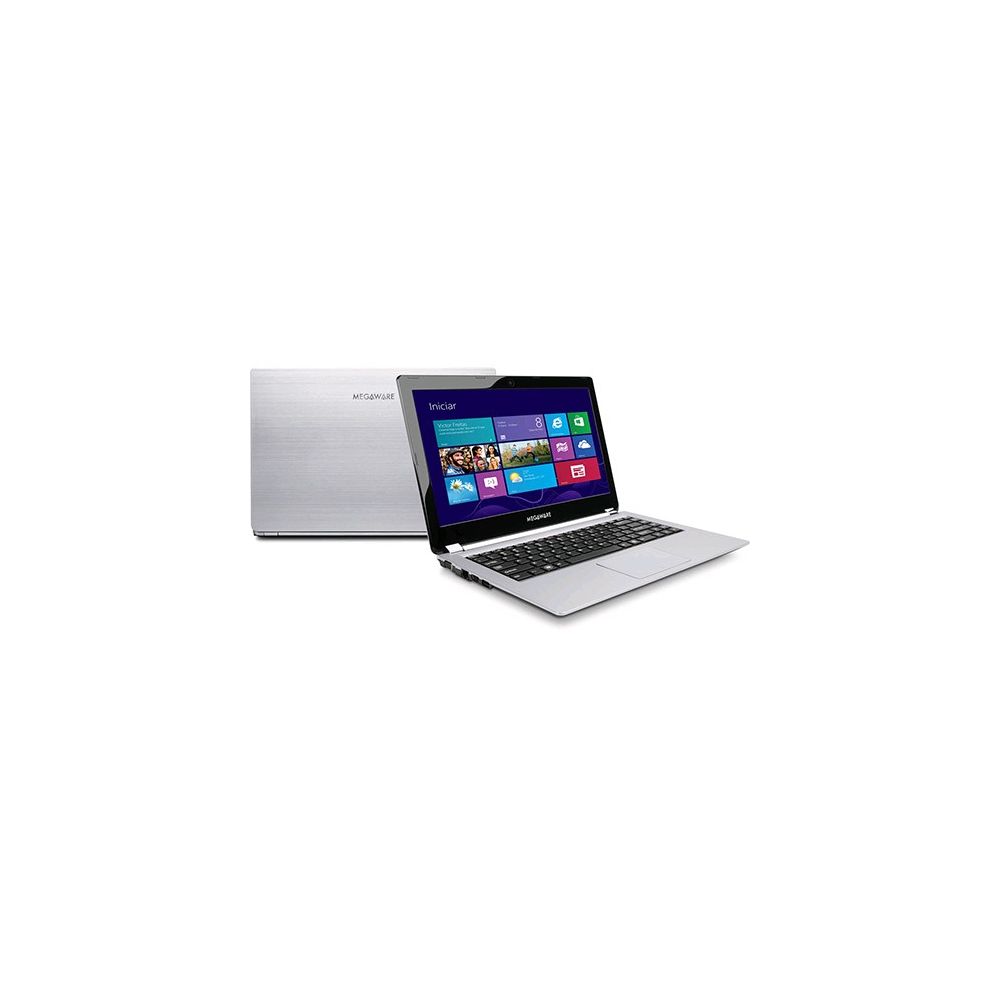 Ultrabook Megaware Horus com Intel Core i5 4GB 500GB + 32GB SSD LED 14