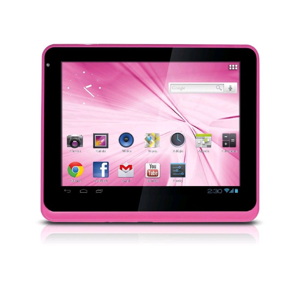 Tablet M8 Tela 8 Mod.NB062 Rosa - Multilaser