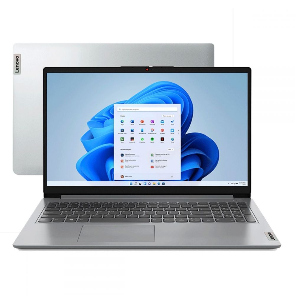 Notebook IdeaPad 1 Intel core i3 8GB RAM 256GB SSD SP10X63411 - Lenovo