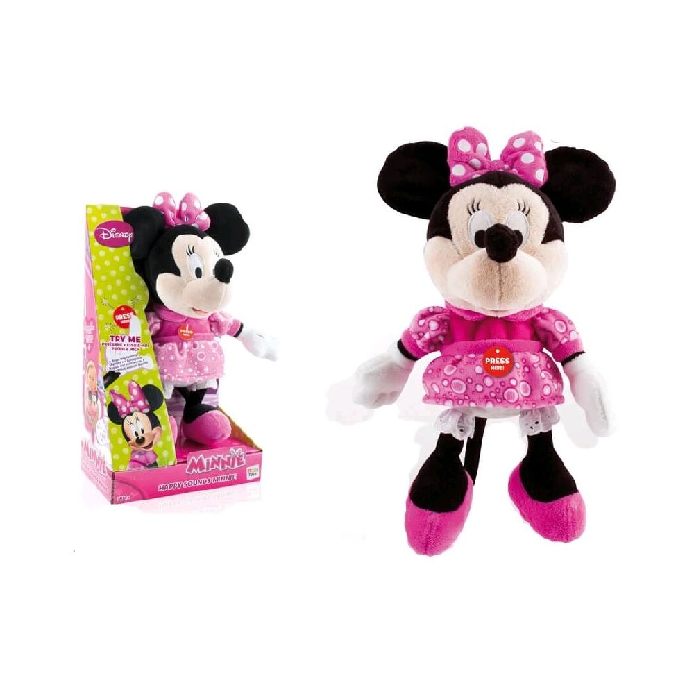 Pelúcia Happy Sounds Minnie BR227 - Multikids