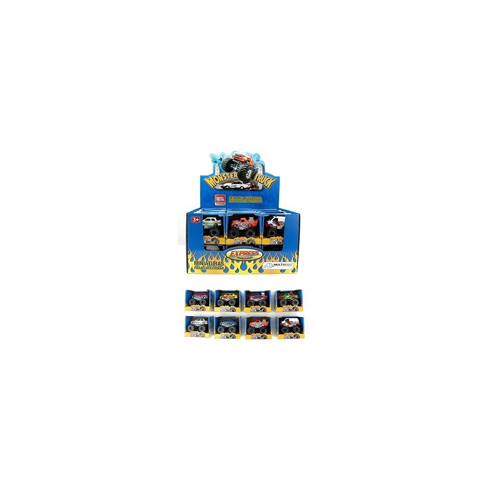 Carrinho Express Wheels Monster Truck BR193 - Multikids