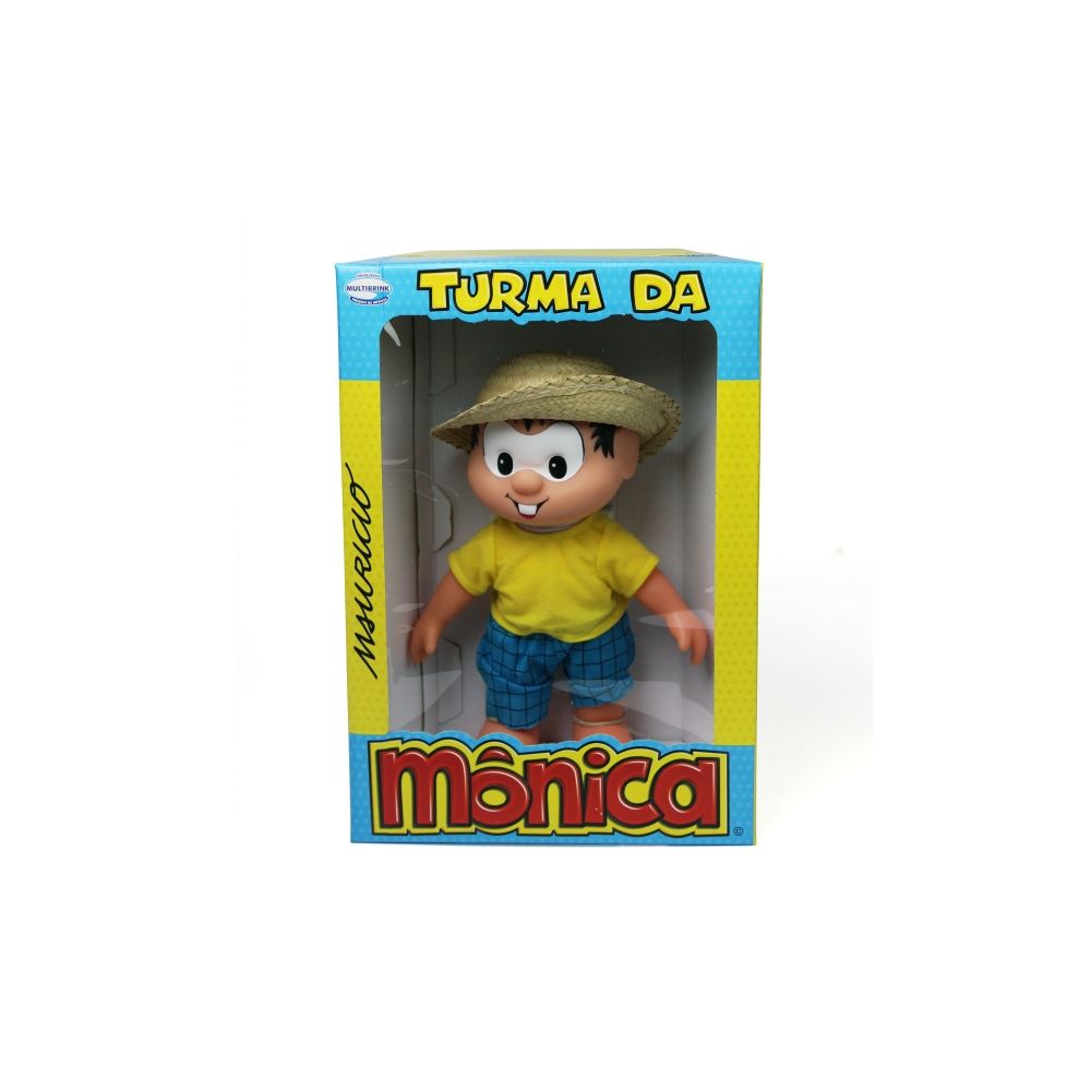 Boneco Chico Bento - Clássicos Turma Da Mônica - Multibrink