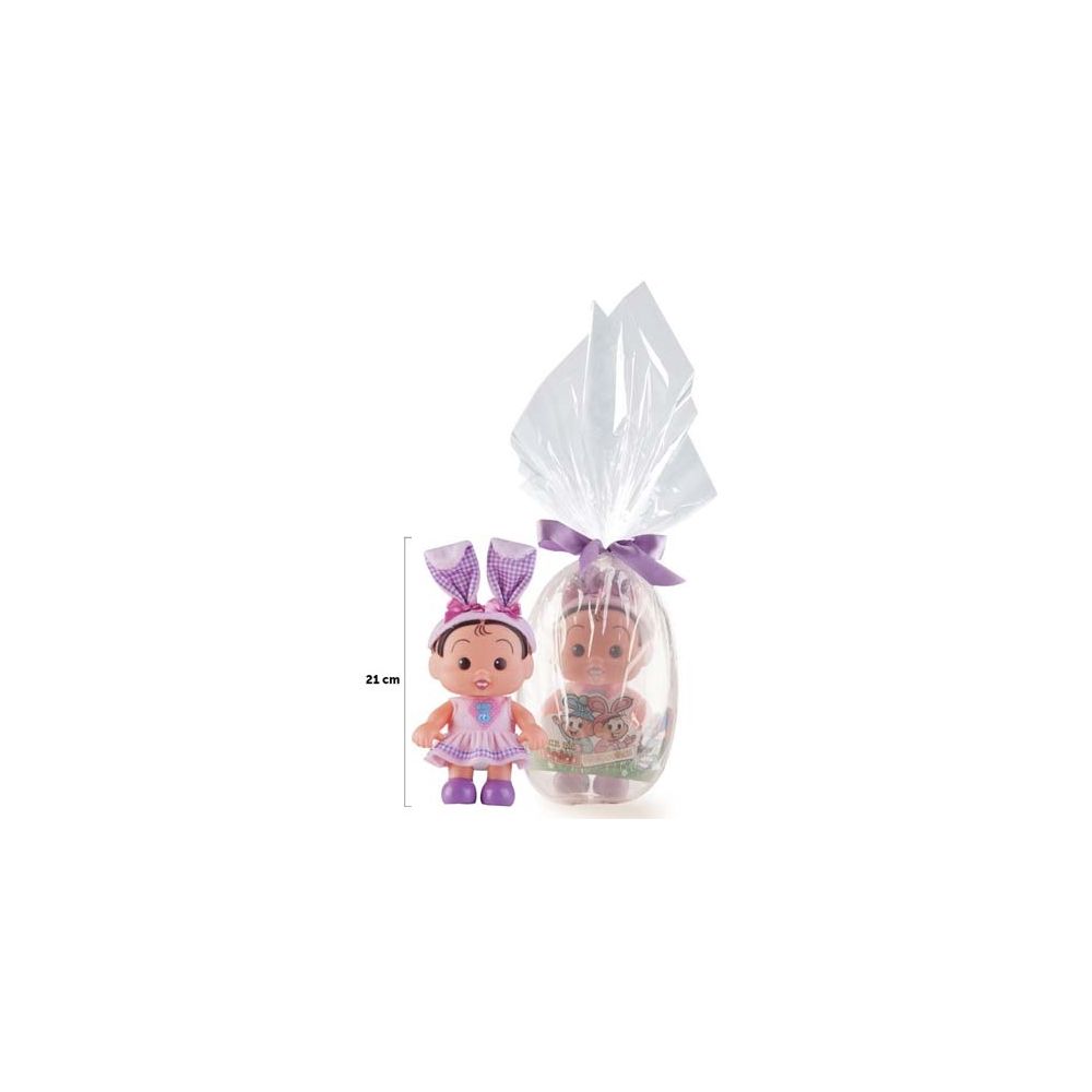 Ovo de Páscoa Boneca Mônica Bonitinha - Multibrink
