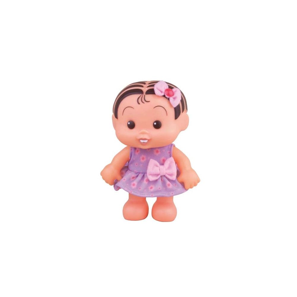 Boneca Mônica com Triciclo Turma da Mônica - 18 cm - Multibrink 