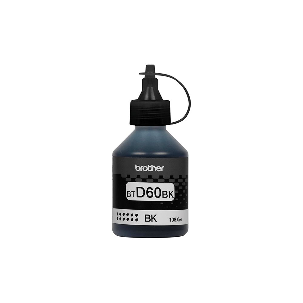 Refil de Tinta BTD60BK 108ml Preto - Brother