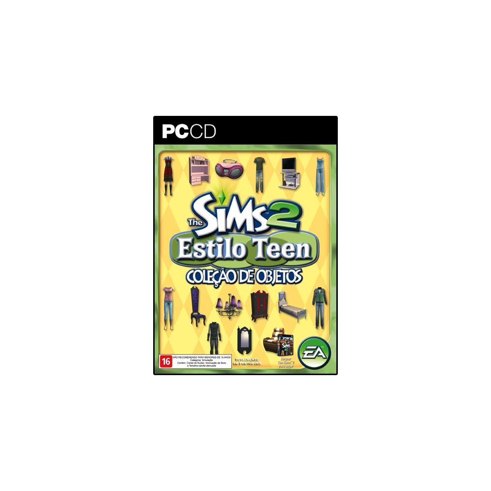 The Sims 2 - Estilo Teen (Coleção de Objetos) - EA GAMES