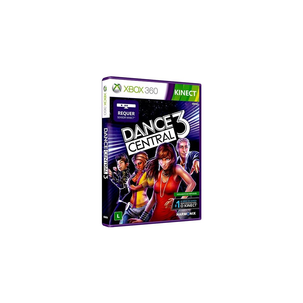 Game Dance Central 3 para Xbox 360 Requer Kinect - Microsoft